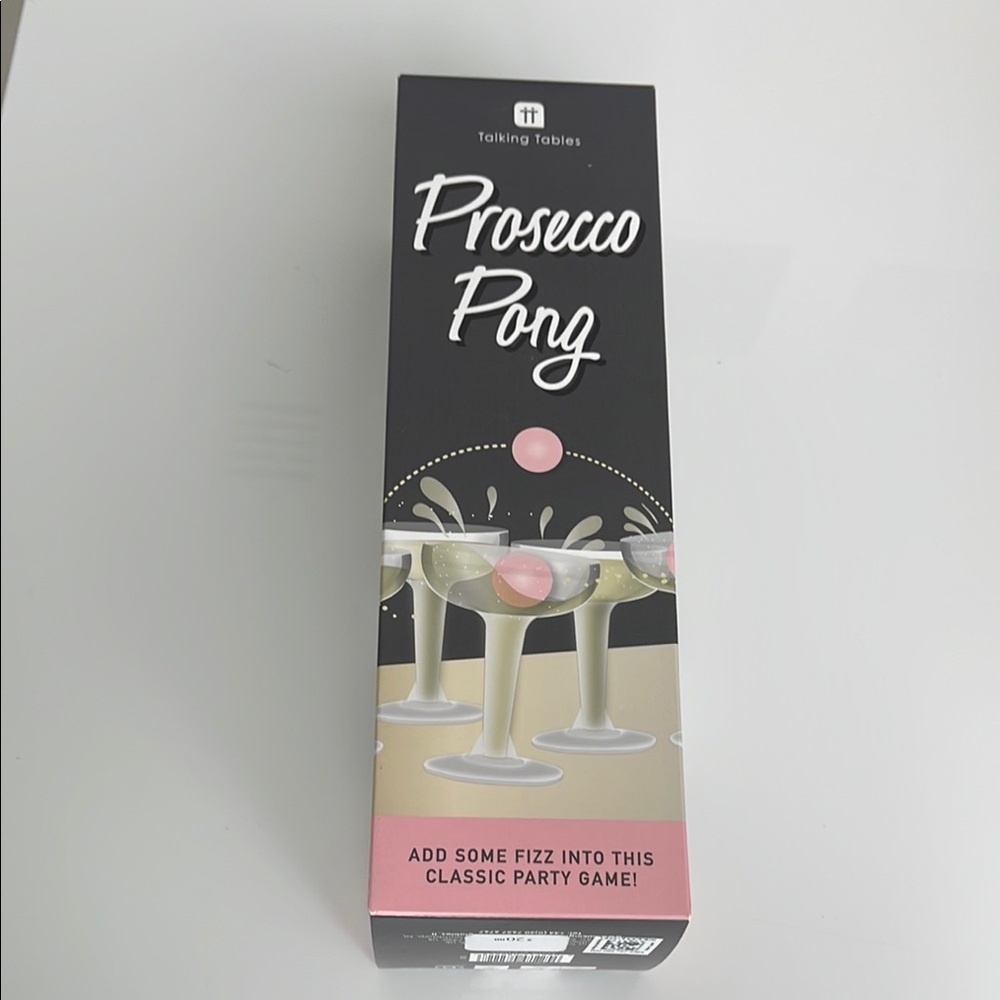 Talking Tables Prosecco Pong Game